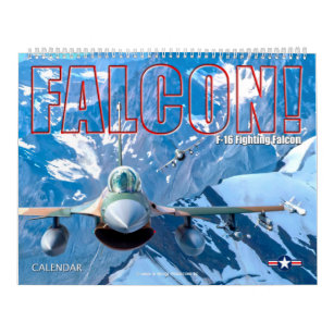 F-16 FIGHTING FALCON CALENDAR
