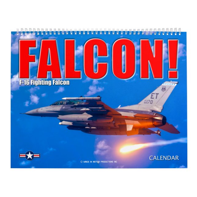 F-16 FIGHTING FALCON CALENDAR (Cover)