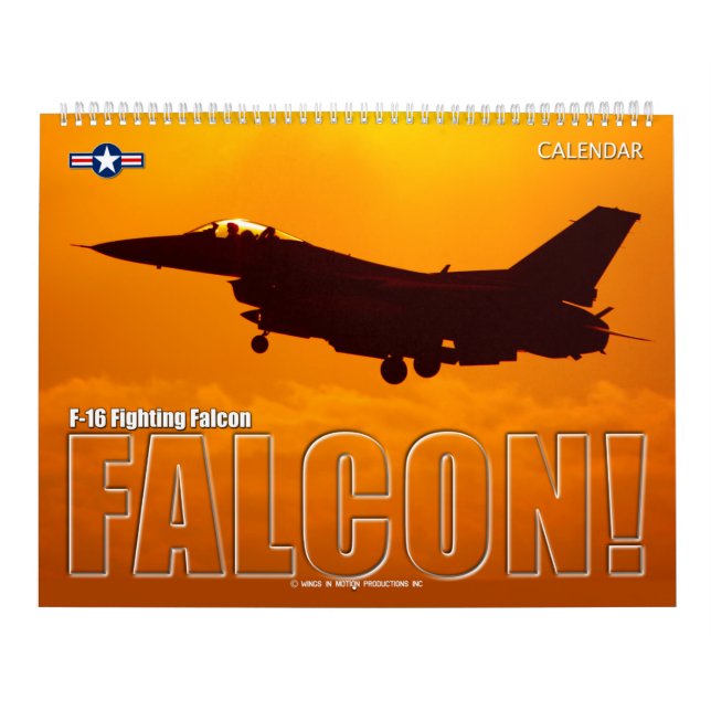 F-16 FIGHTING FALCON CALENDAR (Cover)