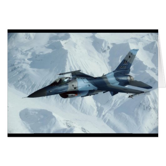 F-16 FIGHTING FALCON CARDS (Front Horizontal)