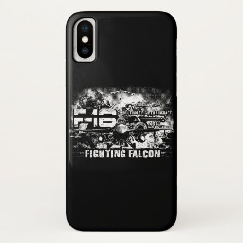 F_16 Fighting Falcon iPhone X Case