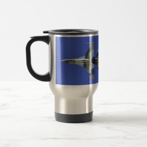 F_16 Fighting Falcon Electric Jet GO JUICE Travel Mug