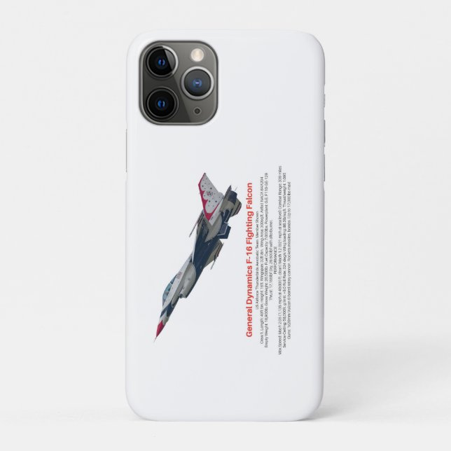 F-16 Fighting Falcon Fighter Jet Case-Mate iPhone Case (Back)