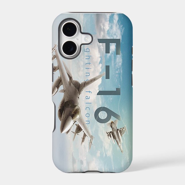 F-16 Fighting Falcon Iphone Case (Back)