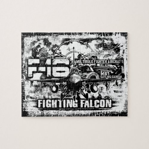 F_16 Fighting Falcon Jigsaw Puzzle