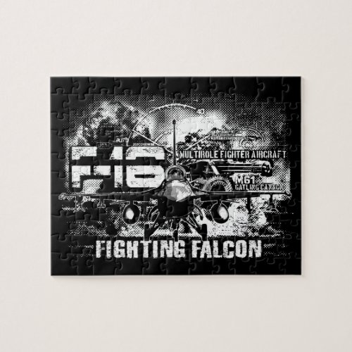 F_16 Fighting Falcon Jigsaw Puzzle