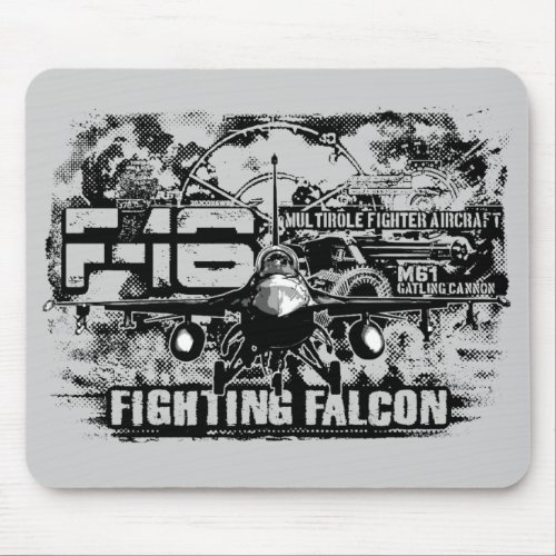 F_16 Fighting Falcon Mouse Pad