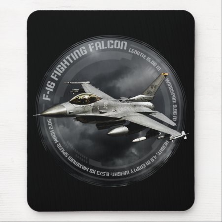 F-16 Fighting Falcon Mouse Pad