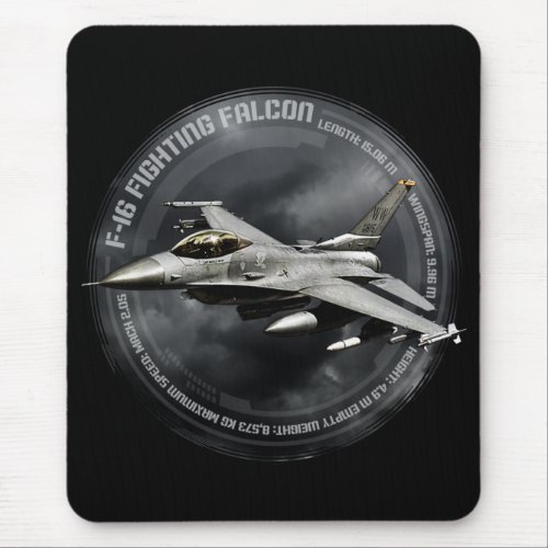F_16 Fighting Falcon Mouse Pad