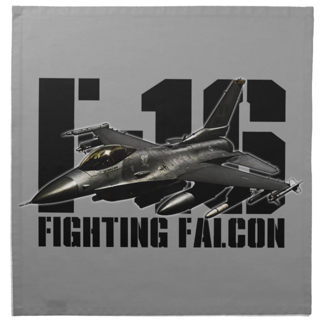 F-16 Fighting Falcon Napkin (Front)