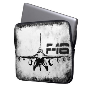 F-16 Fighting Falcon Neoprene Laptop Sleeve 13 in