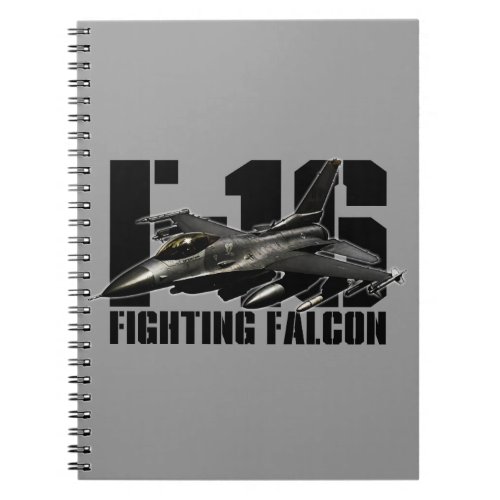 F_16 Fighting Falcon Notebook