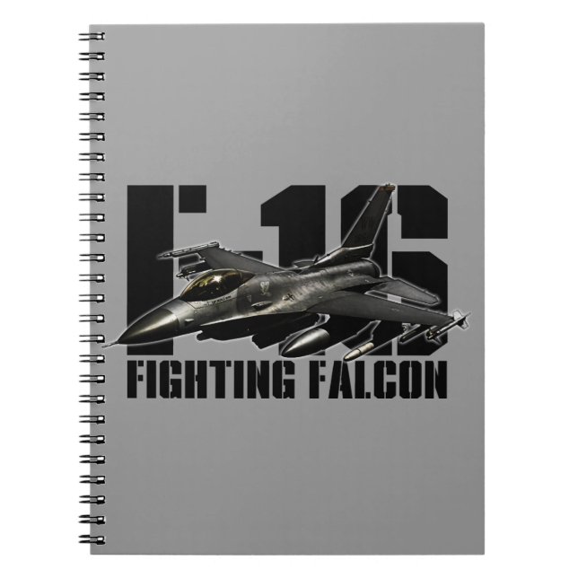 F-16 Fighting Falcon Notebook (Front)