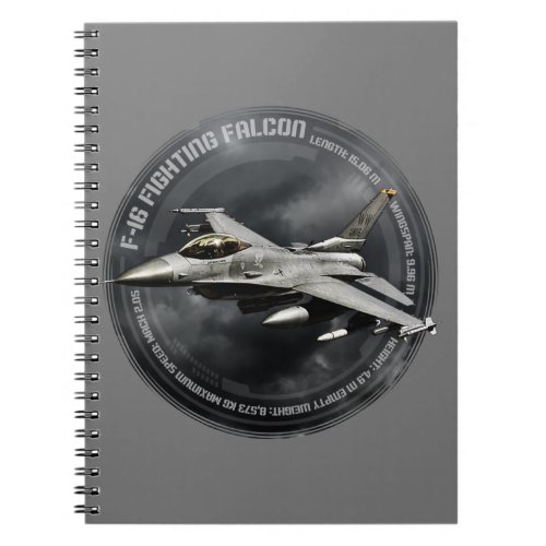 F_16 Fighting Falcon Notebook
