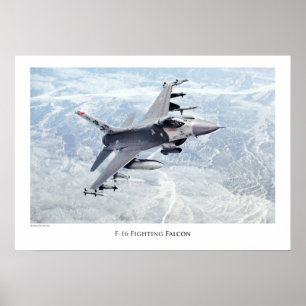 F-16 Fighting Falcon Poster
