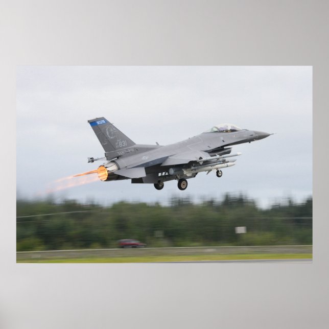 F-16 Fighting Falcon Poster (Front)