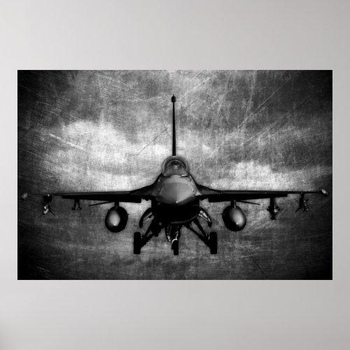 F_16 Fighting Falcon Poster