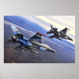 F-16 Fighting Falcon Poster
