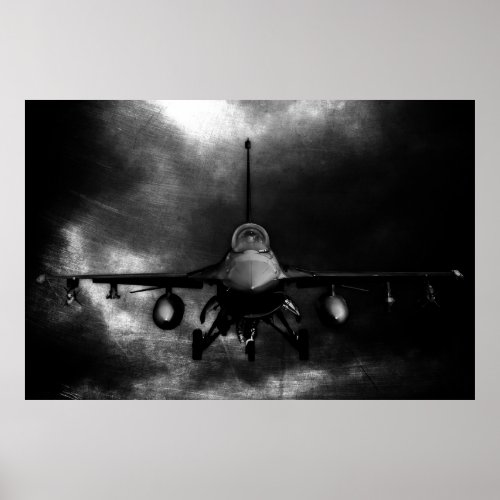 F_16 Fighting Falcon Poster