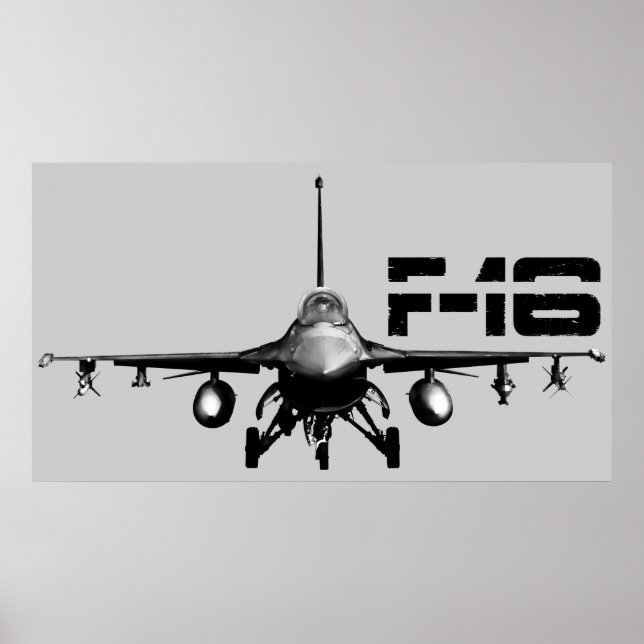 F-16 Fighting Falcon Posters (Front)