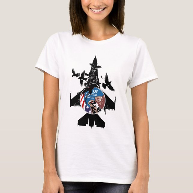 F-16 Fighting Falcon T-Shirt (Front)