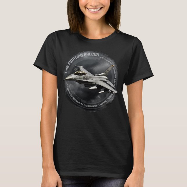 F-16 Fighting Falcon T-Shirt (Front)