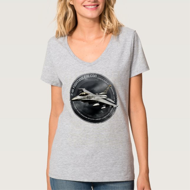 F-16 Fighting Falcon T-Shirt (Front)