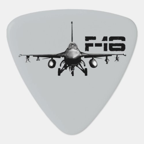 F_16 Fighting Falcon Triangle Guitar Pick