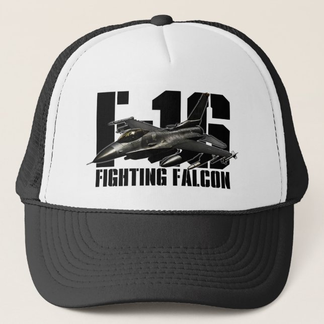 F-16 Fighting Falcon Trucker Hat (Front)