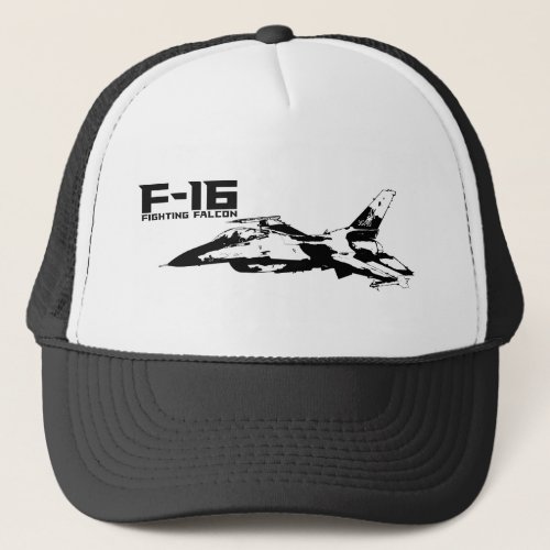 F_16 Fighting Falcon Trucker Hat