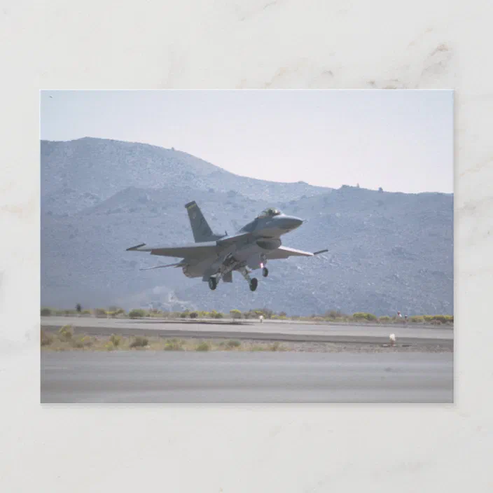 Luke Air Force Base Postcard Arizona United States USAF F-16 Fighting Falcon 