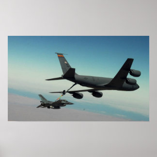 F-16 Refuel Poster
