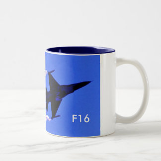 F-16 Smokin' Two-Tone Coffee Mug
