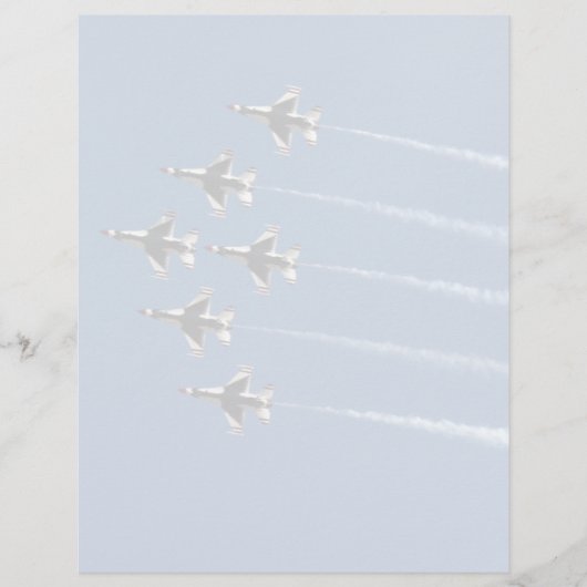 F-16 Thunderbirds Delta Formation (Front)