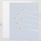 F-16 Thunderbirds Delta Formation (Front/Back)