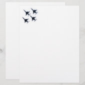 F-16 Thunderbirds - Four in Formation (Front/Back)