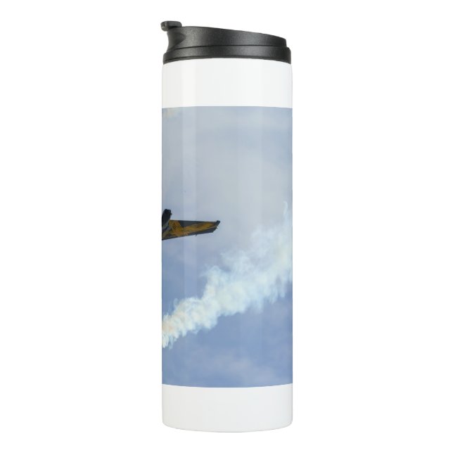F-16 Tiger Turns And Burns Acrylic Print Thermal Tumbler | Zazzle