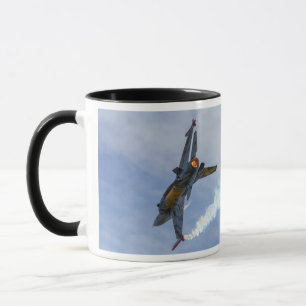 F-16 Tiger Turns And Burns Mug