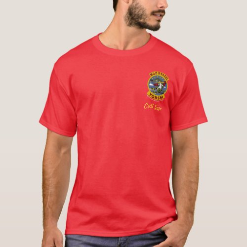 F_16 Wild Weasel dark shirt T_Shirt