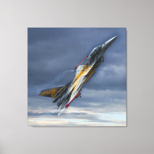 F-16 XTM X-Tiger Canvas Print