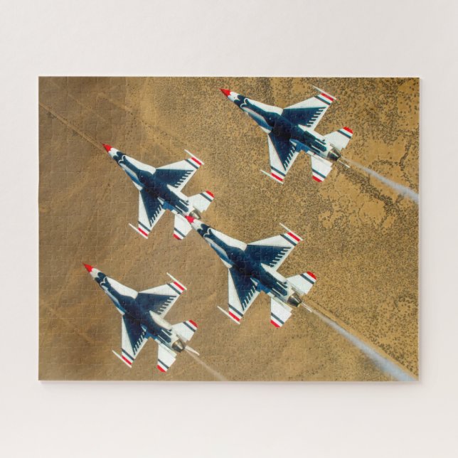 F-16C FIGHTING FALCON (16x20 INCH) Jigsaw Puzzle (Horizontal)