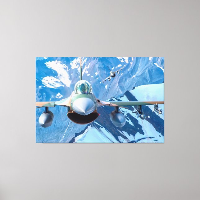 F-16C FIGHTING FALCON 40x60 Canvas Print (Front)