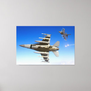 F-16C FIGHTING FALCON 40x60 Canvas Print