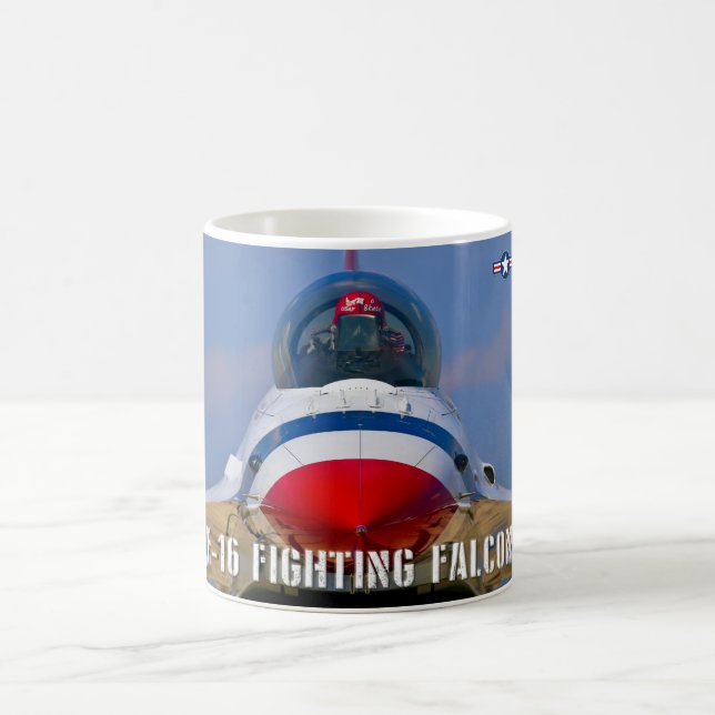 F-16C FIGHTING FALCON COFFEE MUG (Center)