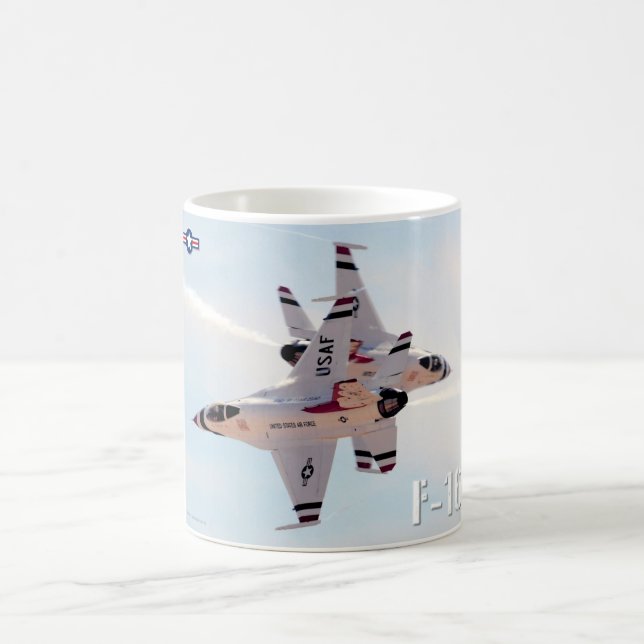 F-16C FIGHTING FALCON COFFEE MUG (Center)