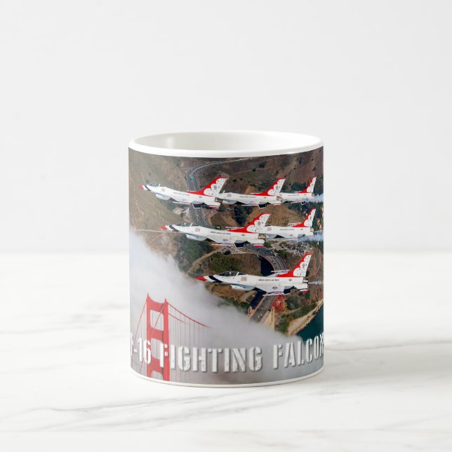 F-16C FIGHTING FALCON COFFEE MUG (Center)