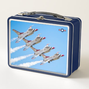 F-16C FIGHTING FALCON METAL LUNCH BOX