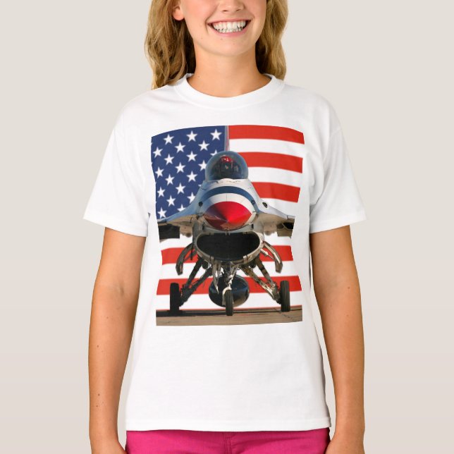F-16C FIGHTING FALCON T-Shirt (Front)