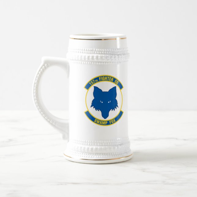 F-16CJ Custom Beer Stein w/call sign (Left)