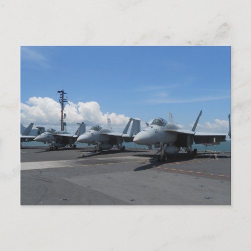 F_18 Fighter Jets Postcard